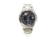 ☆☆【メンズ腕時計・クオーツ】SEIKO/セイコー PERPETUAL CALENDER パーペチュアルカレンダー 8F32-0130/ブラックダイヤル 文字盤☆_画像1