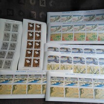 記念切手国際文通週間8シート額面8600円_画像1