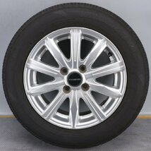 ブリヂストン Balminum バルミナ 14インチ 5.5J +39 PCD 100 4穴 22年製 165/70R14 溝アリ ( アクア ヴィッツ シエンタ 等)　240301TF0007_画像4