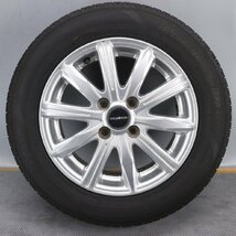 ブリヂストン Balminum バルミナ 14インチ 5.5J +39 PCD 100 4穴 22年製 165/70R14 溝アリ ( アクア ヴィッツ シエンタ 等)　240301TF0007_画像3