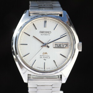 稼働品 SEIKO セイコー ロードマチック スペシャル LORD MATIC SPECIA LM 5216-7100 ハイビート 28800振動 自動巻き