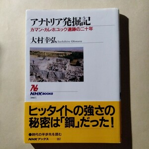 /11.22/ アナトリア発掘記 ~カマン・カレホユック遺跡の二十年 (NHKブックス) 著者 大村 幸弘 240322