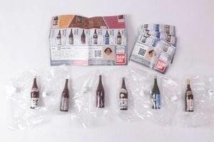 日本の銘酒 SAKE COLLECTION 2 フルコンプセット 全6種 日本酒 ミニチュア ガチャガチャ フィギュア BANDAI バンダイ