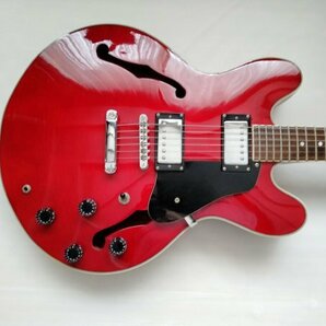 Tony Smith ES-335 タイプ セミアコースティックギター 中古・美品の画像3