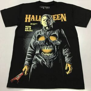 SR5A3. デザイン半袖Tシャツ Sサイズ ハロウィン HALLOWEEN