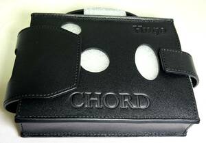 【未使用】CHORD Hugo Leather Case (コード ヒューゴ　レザーケース）Black 