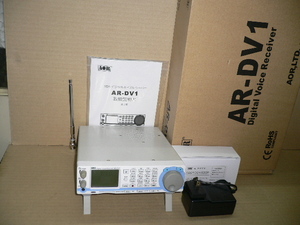 送料無料　AOR製　デジアナ受信機　デスクトップ型　AR-DV1 （ARDV1・エーオーアール） 中古美品