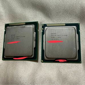 Intel CORE CPU i5-2400 2枚　　　(2024030216)