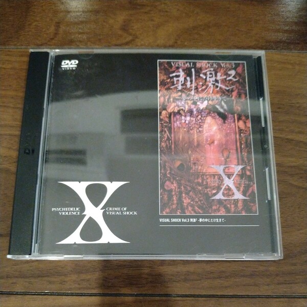【送料無料】X JAPAN DVD VISUAL SHOCK Vol.3 刺激2 夢の中にだけ生きて エックスジャパン