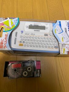 カシオネームランド KL-P30 CASIO NAMELAND 名前シール ラベルライター　オマケのラベル付き