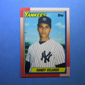 1990 Topps #23 Randy Velarde