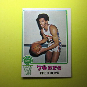 NBA 1973-74 Topps #91 Fred Boyd