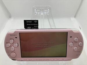 美品 PSP3000ピンク　メモリースティック付き　SONY ソニー プレイステーションポータブル
