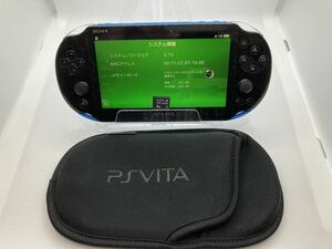 PSVITA2000ブラックブルー　メモリーカード8GB付き　SONY ソニー プレイステーションヴィータ Playstation Vita