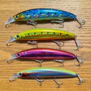 【大処分特価】魚道風フローティングミノー　130mm/21g　4個セット