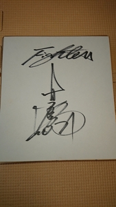 Art hand Auction Este es un papel de color autografiado y firmado a mano por Hideo Furuya., que jugó para los Nippon Ham Fighters y Hanshin., béisbol, Recuerdo, Mercancía relacionada, firmar