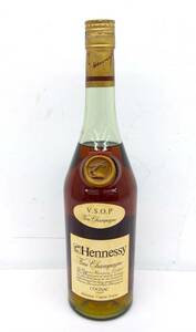 未開栓 V.S.O.P Hennessy COGNAC ブランデー ヘネシー コニャック 1400g 酒 古酒 洋酒 7.5×31.5×7.5cm（13-C-26-H2） 