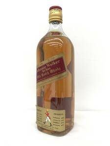 （0-C-39-H2) ジョニーウォーカー レッドラベル スコッチ ウイスキー 43％ 750ml スコットランド 未開栓 酒 古酒 洋酒 7×26.5×7cm