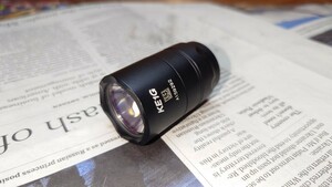 【美品】SUREFIRE KE1G-純正LEDヘッド 1セル3V　5/500ルーメン EDCL1-T取り外し品　シュアファイア 検（E1 E2 6P