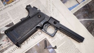 【中古】③東京マルイ ハイキャパ 4.3 レイルドフレーム一式 ガスブロ 検（M1911A1 ガバメント系