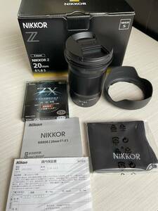 【美品】NIKON Z20mm f1.8 S ニコン NIKKOR