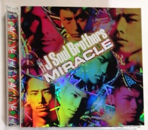 中古CD＋DVD 三代目 J Soul Brothers『 MIRACLE [初回限定盤B] 』品番：RZCD 59281/B-59282/B