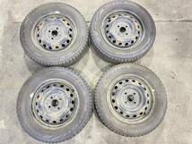 トヨタ ヴィッツ スタッドレス 175/65R14(14x5.0J/4H PCD100)　TOYOTA/Vitz/BRIDGESTONE/ブリヂストン/VRX 【R-49】_画像1