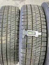 トヨタ ヴィッツ スタッドレス 175/65R14(14x5.0J/4H PCD100)　TOYOTA/Vitz/BRIDGESTONE/ブリヂストン/VRX 【R-49】_画像8