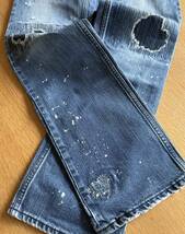 1円スタート！NUMBER (N)INE グランジデニム(復刻版) 2-32 indigo 美(USED) 名作 ナンバーナイン デニム パンツ Blue Denim_画像5