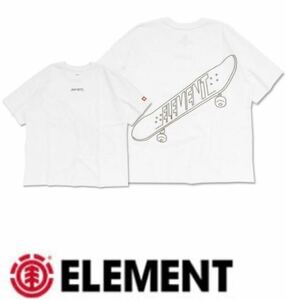 送料無料 新品 ELEMENT 半袖Tシャツ XL