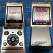 ★　OLYMPUS/オリンパス　ICレコーダー　ボイスレコーダー　ボイストレック　Voice-Trek V-863　★_画像3