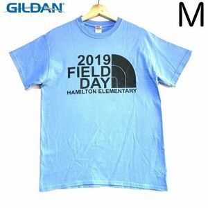 輸入古着 GILDAN ギルダン ハミルトン小学校 Tシャツ ヘビーコットン カレッジロゴ