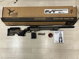 AAC T10 エアーコッキングスナイパーライフル　FDE VSR10互換　