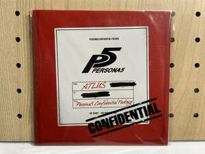 PERSONA5 ペルソナ　CONFIDENTIAL　Blu-ray　特典ディスク