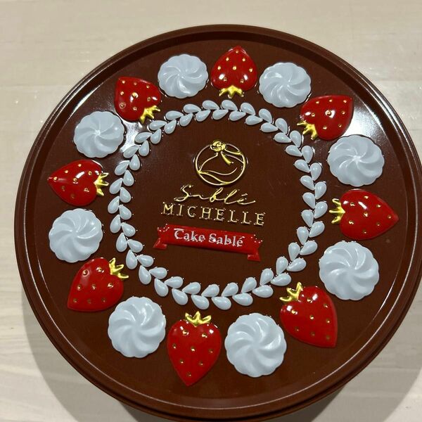 サブレミシェル SABLE MICHELLE 期間限定 ケーキサブレ缶 空き缶