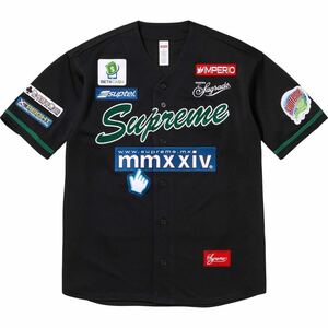 新品 Supreme 24SS Chosen One Baseball Jersey チョーズン ワン ベースボール ジャージー Black ブラック 黒 M Medium