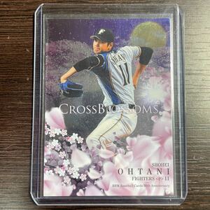 BBM 2020 30周年カード 北海道日本ハムファイターズ 大谷翔平 Cross Blossoms クロス ブロッサムス インサートカード ドジャース