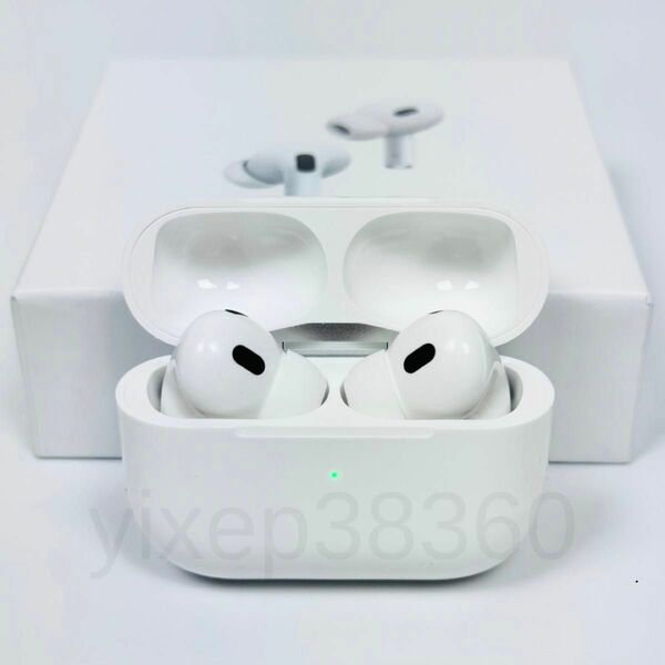 【2024新型】AirPods Pro 第2世代 代替品 ワイヤレスイヤホン Bluetooth 5.3 高品質 充電ケース付き 