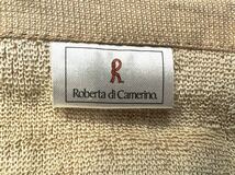 (送料無料)新品未使用品 オーミケンシ製 Roberta di Camerino ロベルタディカメリーノ フェイスタオル☆サイズ 約35×72㎝☆綿100%_画像4