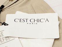 (送料無料)新品未使用品 C'EST CHIC'A PARIS レディース スカート ミディ丈 ☆サイズ 44(日本サイズL )☆素材 綿 95%ポリウレタン5%_画像5