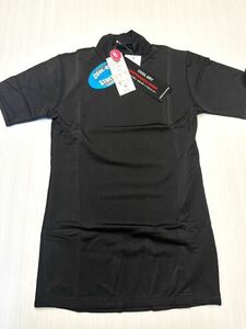 ( бесплатная доставка ) новый товар не использовался товар Pro Vence женский короткий рукав low шея стрейч компрессионный внутренний рубашка * размер M грудь 80~86.