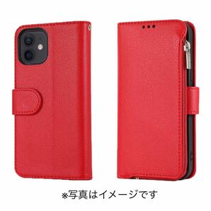 y030504m iphone 13 カバー 小銭入れ コインケース 手帳型ケース 手帳型カバー スタンド スマホケース 財布型 レッド