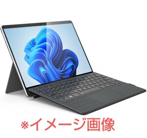 y030713fm Omikamo マイクロソフト Surface Pro キーボード ワイヤレス Surface Pro 8 / 9 / X 対応 キーボード Bluetooth 薄型グレー