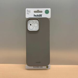 y032117m Holdit iPhone 15 Pro Max ケース ストラップホール付き マット仕上げ 薄型 軽量 ワイヤレス充電対応 ブランド スマホ カバー