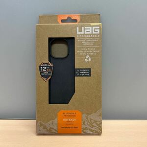 y032708y URBAN ARMOR GEAR iPhone 13(6.1) 2021対応耐衝撃ケース OUTBACK ブラック 【日本正規代理店品】 UAG-IPH21MA-O-BK