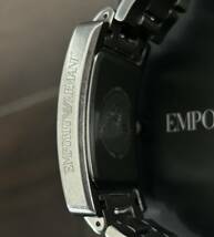 エンポリオアルマーニ　EMPORIO ARMANI AR0156☆メンズ☆動作しないジャンク_画像4