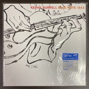 新品同様 Kenny Burrell - Kenny Burrell Blue Note Tommy Flanagan Paul Chambers 高音質 重量盤 TONE POETの画像1