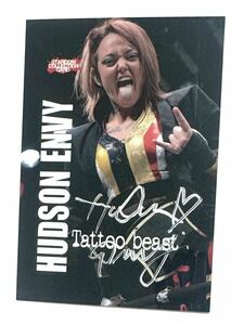 STARDOM ☆ HUDSON ENVY Autographed Card