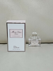 未使用【Christian Dior クリスチャンディオール】Miss Dior ミスディオール Cherie シェリー ブルーミングブーケ ミニ香水 5ml