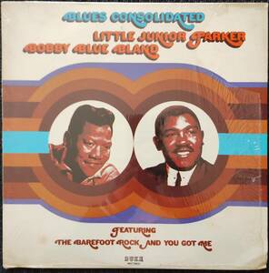 Blues Consolidated　Little Junior Parker　Bobby Blue Bland　US輸入盤　DUKE盤　シュリンク付